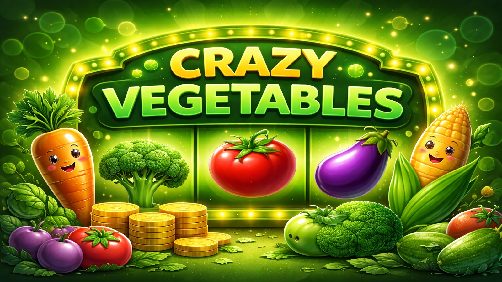 Crazy Vegetables — veggie-themed demo artwork